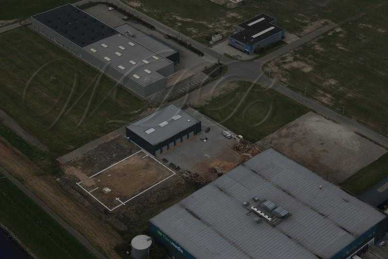 fokkemast, nieuwbouw en bestaand bedrijf Meijer  21-10-2018