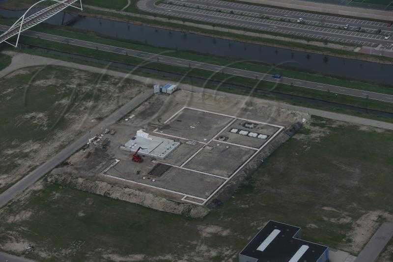 Nieuwbouw kaasfabriek AVAS op industrieterrein Hoogtij aan de Fokkemast  21-10-2018